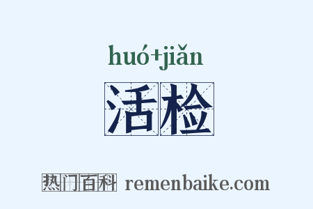 活检是什么意思的图片